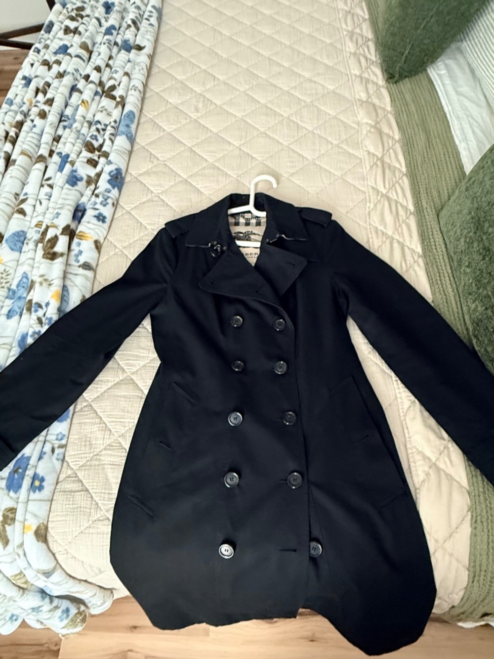 Burberry Black Trench Coat